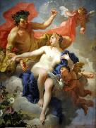 Giambattista Pittoni Bacchus and Ariadne painting